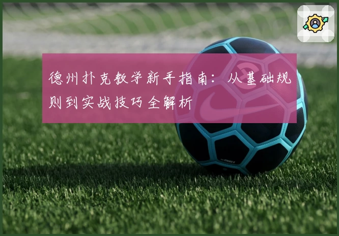 德州扑克教学新手指南：从基础规则到实战技巧全解析